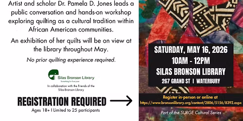 Quilting, Conversation, & Community