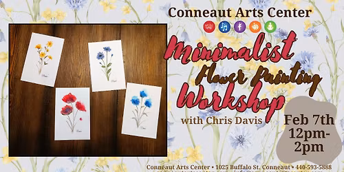 Minimalist Flower Painting Workshop
