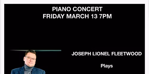 Classical piano concert