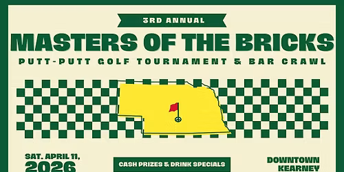 Masters of The Bricks: Putt-Putt Golf Tournament & Bar Crawl \u26f3