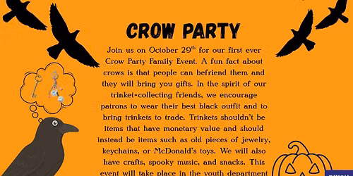 Crow Party Family Event