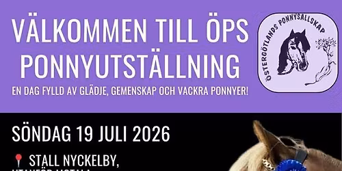 Ponnyutst\u00e4llning Stall Nyckelby