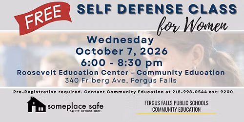 Free Self Defense Class for Women