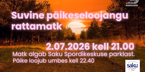 Suvine p\u00e4ikeseloojangu rattamatk