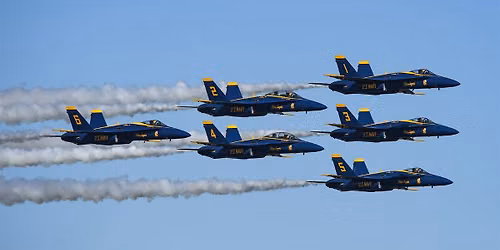 Blue Angels Beach Buzzes at Navarre Beach Pier