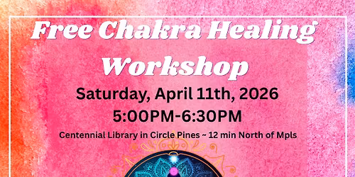 Free Chakra Healing Workshop