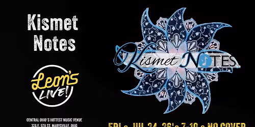 Kismet Notes at Leon's Live