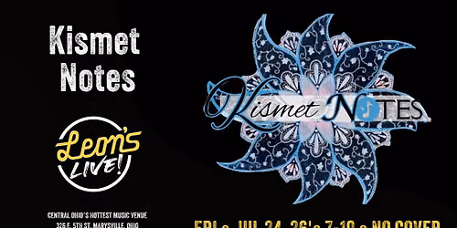 Kismet Notes at Leon's Live