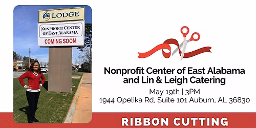 Ribbon Cutting: Nonprofit Center of East Alabama and Lin & Leigh Catering