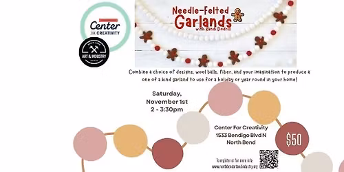 Needle-Felted Garlands