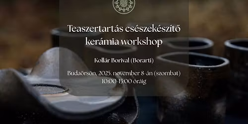 Cs\u00e9szek\u00e9sz\u00edt\u0151 ker\u00e1mia workshop