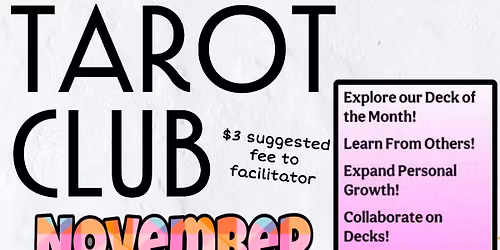 Tarot Club - All Ages