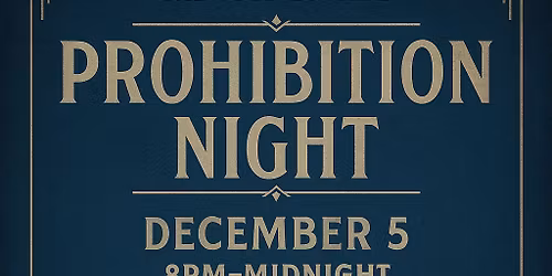 Prohibition Night