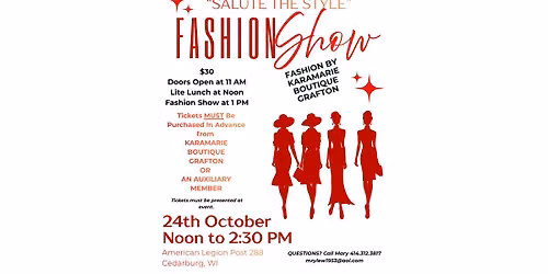 "SALUTE THE STYLE" Fashion Show