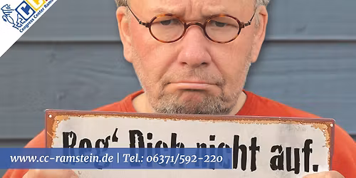 Bernd Stelter - \u201eReg\u2019 Dich nicht auf. Gibt nur Falten!\u201c Tour 2025