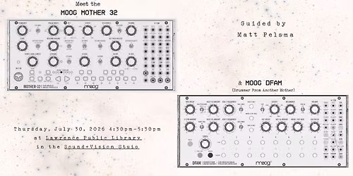 Meet the Moog Mother 32 & Moog DFAM (drummer from another mother)