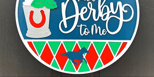 Talk Derby to Me - Derby Door Hanger Class 