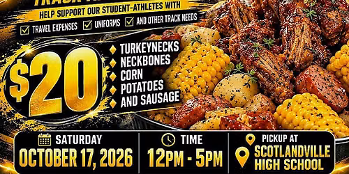 Hornets Track and Field Boiled Meat Fundraiser