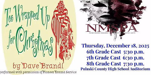 "Too Wrapped Up For Christmas" Public Performances