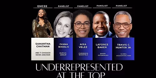 Underrepresented at the TOP: a conversation w\/ drinks\/food on rooftop