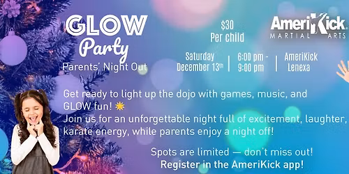 Parents' Night Out - Glow Party
