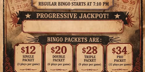 FORT OPERA HOUSE BINGO