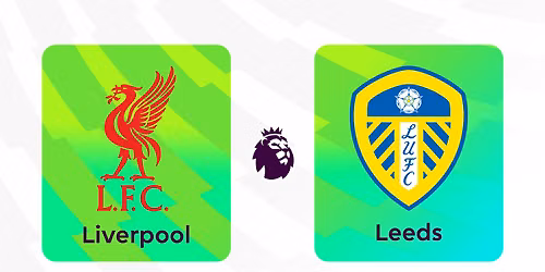 Liverpool vs Leeds United at Anfield Stadium