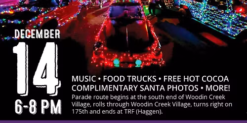 \ud83c\udf84 9th Annual Woodinville Christmas Light Parade & Festival! \ud83c\udf84