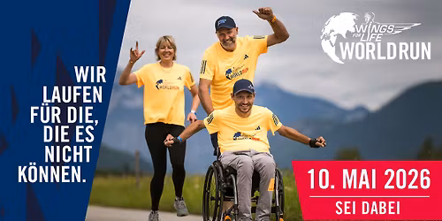 Wings for Life World Run 2026 \u2013 \u00d6sterreich