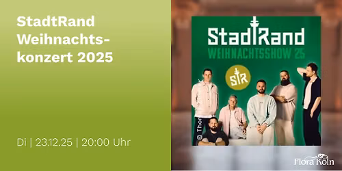 StadtRand Weihnachtskonzert 2025