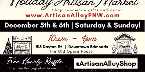Artisan Alley Holiday 2-Day Market