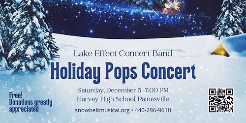 Lake Effect Concert Band: Holiday Pops Concert