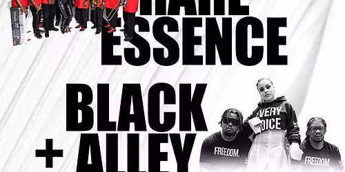 Rare Essence & Black Alley - 2nd Show Added