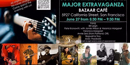 SONGWRITERS SHOWCASE MAJOR EXTRAVAGANZA!!
