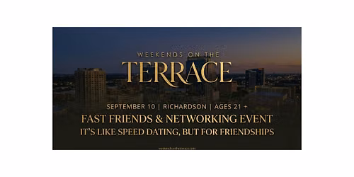 Fast Friends & Networking Event