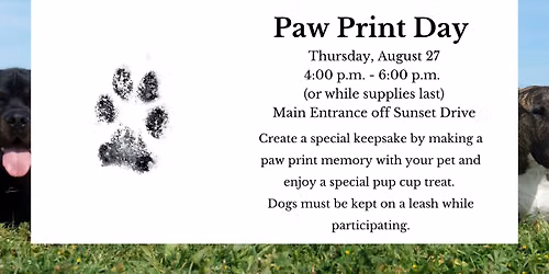 Paw Print Day