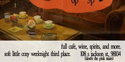 NIGHT CAFE: 90s-style late-night caf\u00e9 & craft hours (free!)