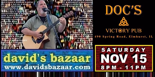 David's Bazaar @ Doc's Victory Pub, Elmhurst, IL