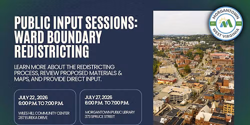 Public Input Session #2: Ward Boundary Redistricting
