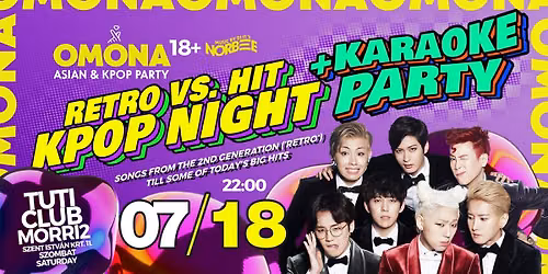 OMONA RETRO VS. HIT K-POP NIGHT + KARAOKE PARTY | BIGGEST HITS ALL NIGHT MORRI2
