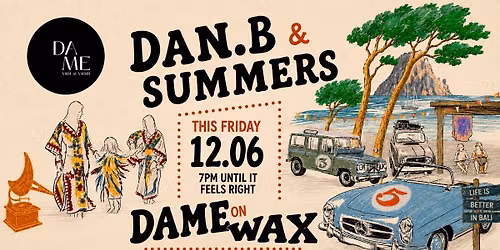 ON WAX \/\/ Friday 12 June \/\/ 7pm