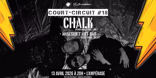Court-Circuit #18 \u2022 Chalk + Makeshift Art Bar
