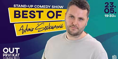 "STAND-UP" VE\u010cER best-of materijala s Admirom \u0160e\u0107kanovi\u0107em