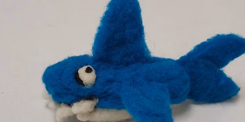 Kid's Class Needle Felted Silly Shark 