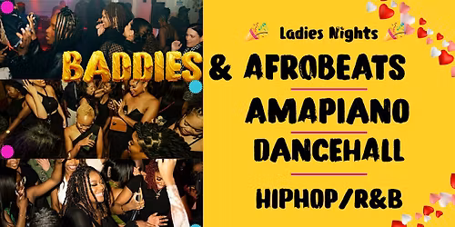 AFROBEATS | AMAPIANO | DANCEHALL | HIPHOP\/RNB (...a Ladies Night Edition)