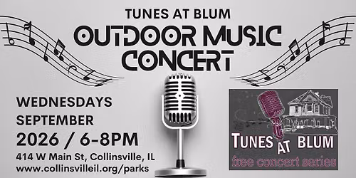 Tunes At Blum - Outdoor Music Series