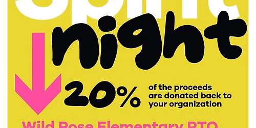 Wild Rose Elementary PTo Fundraiser 2026