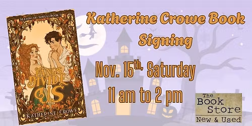 Katherine Crowe Book Signing