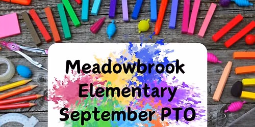 Meadowbrook PTO Meeting (September)