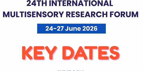 24th International Multisensory Research Forum
